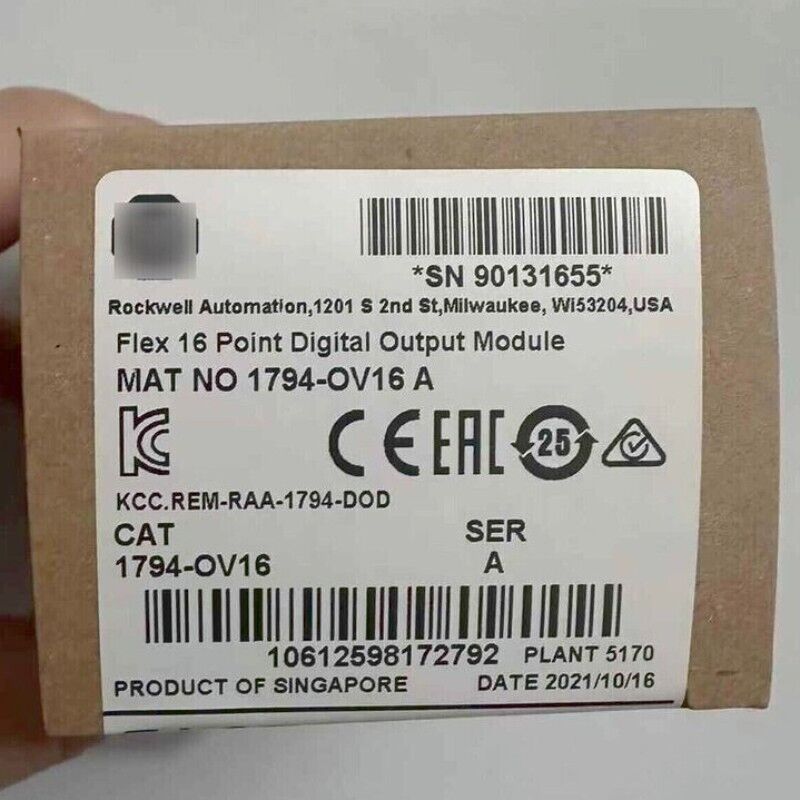 Factory Sealed AB 1794-OV16 Flex 16 Point Digital Output Module - FACTORY SEALED