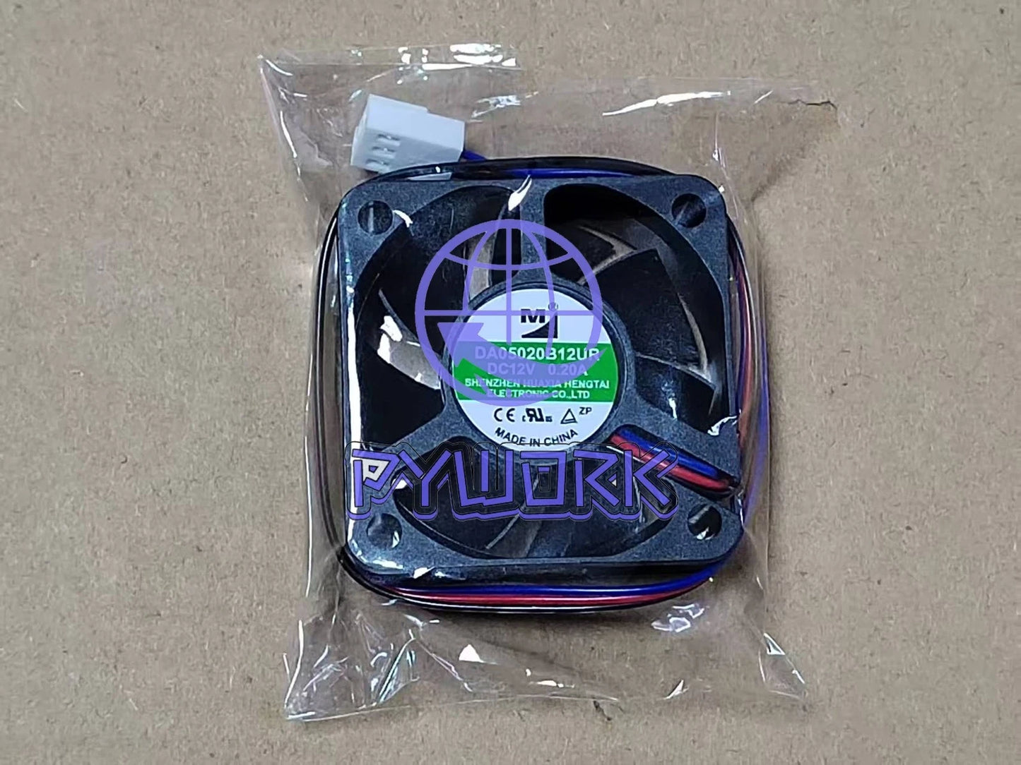 1PCS M DA05020B12UR 50*50*20MM DC12V 0.20A 3-wire silent cooling fan