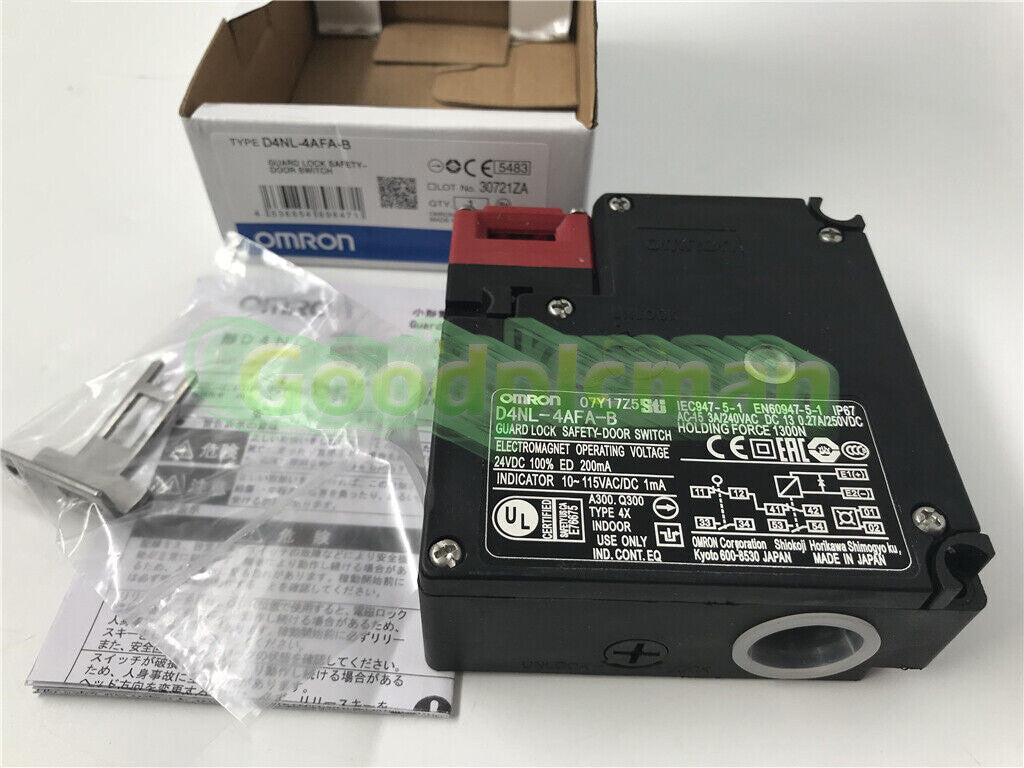 For Omron Guard Lock Safety-Door Switch D4NL-4AFA-B 1Pcs/