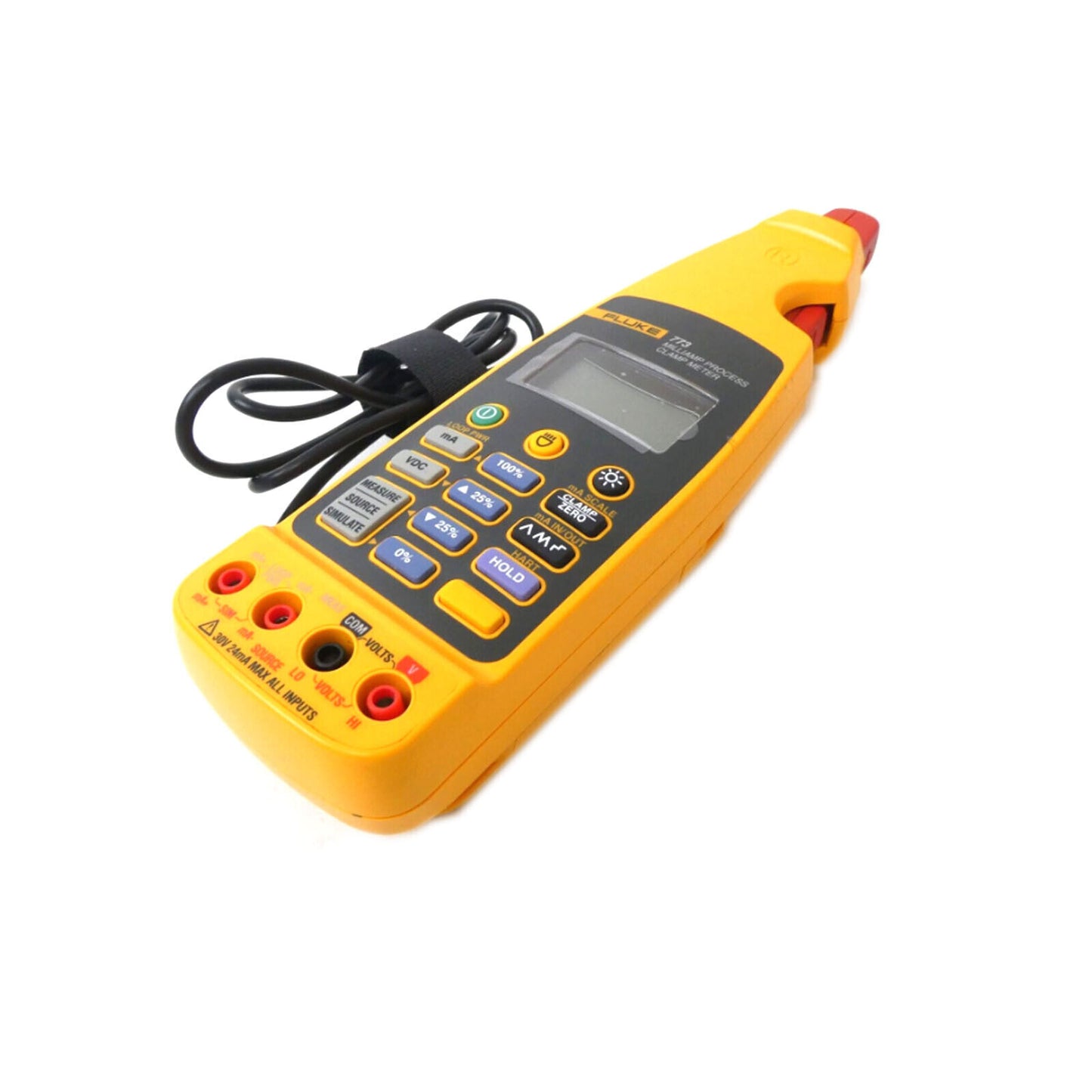 Fluke 773 Milliamp Process Clamp Meter with Soft Case F773 - Durable Clamp Meter for Industrial Use - FLUKE