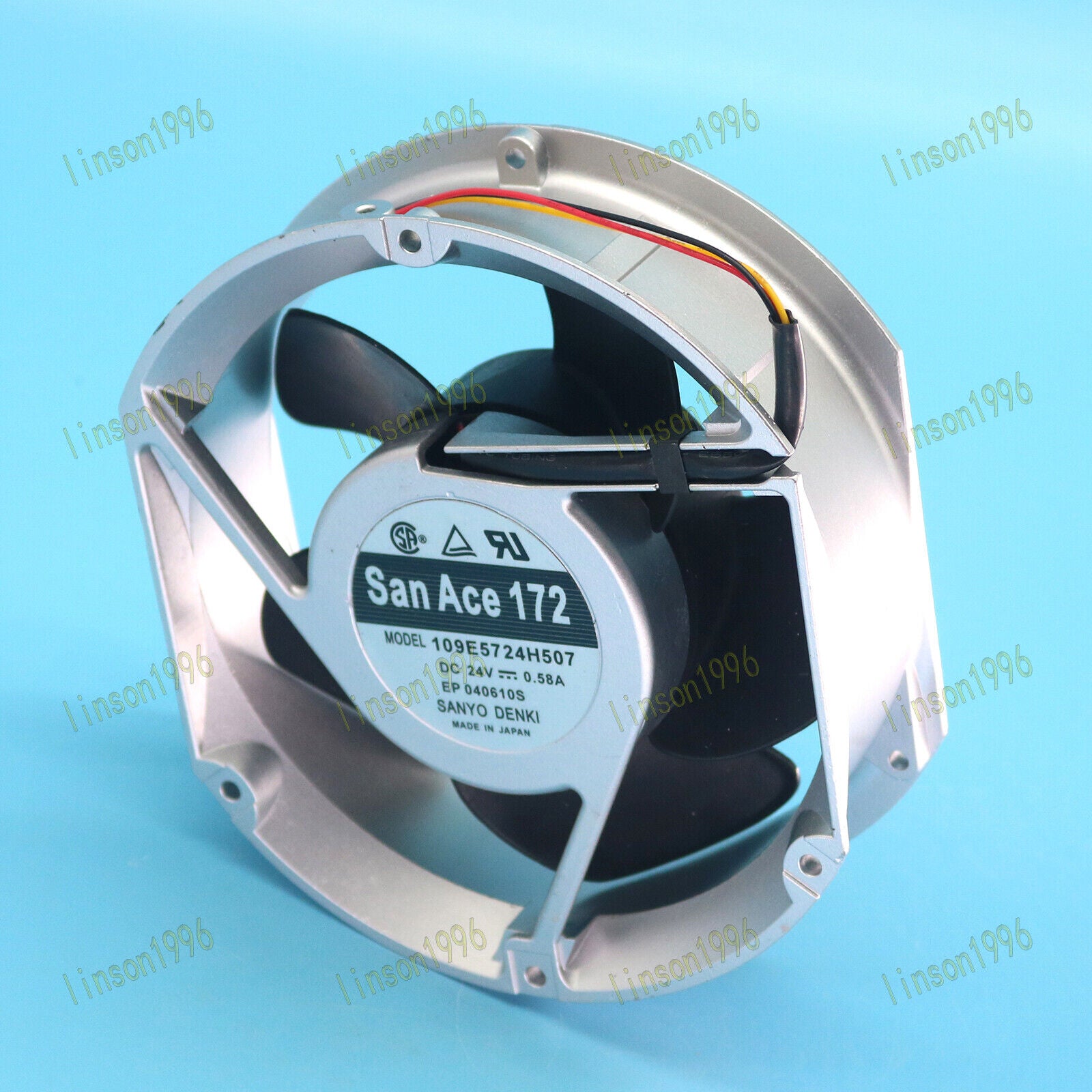 New 109E5724H507 172x150x51mm 3Pin 24V 0.58A - SANYO