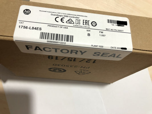 1756-L84ES SER B Guardlogix 5580 Controller Processor Automation New Sealed PLC - GUARDIAN LOGIX