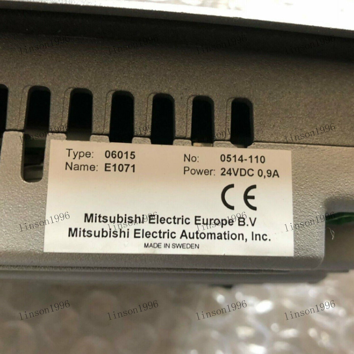 Used Beijer E1071 06015B HMI Operator Panel - BEIJER