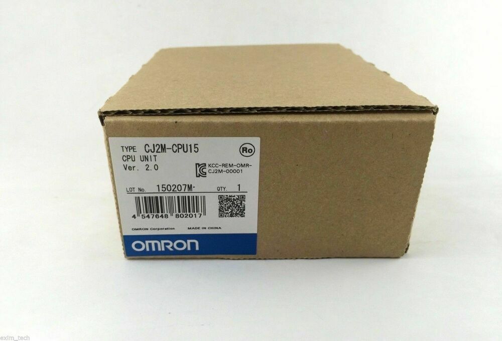 New 1PC Omron CJ2M-CPU15 PLC Module CJ2MCPU15 CPU Unit Ping - OMRON