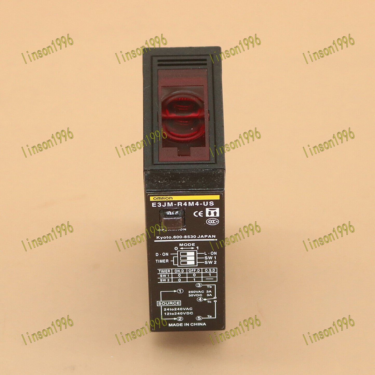 Omron E3JM-R4M4-US Photoelectric Switch - OMRON