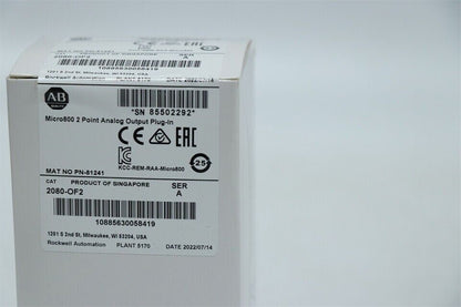 Allen-Bradley Micro800 2-Point Analog Output Module - ALLEN-BRADLEY