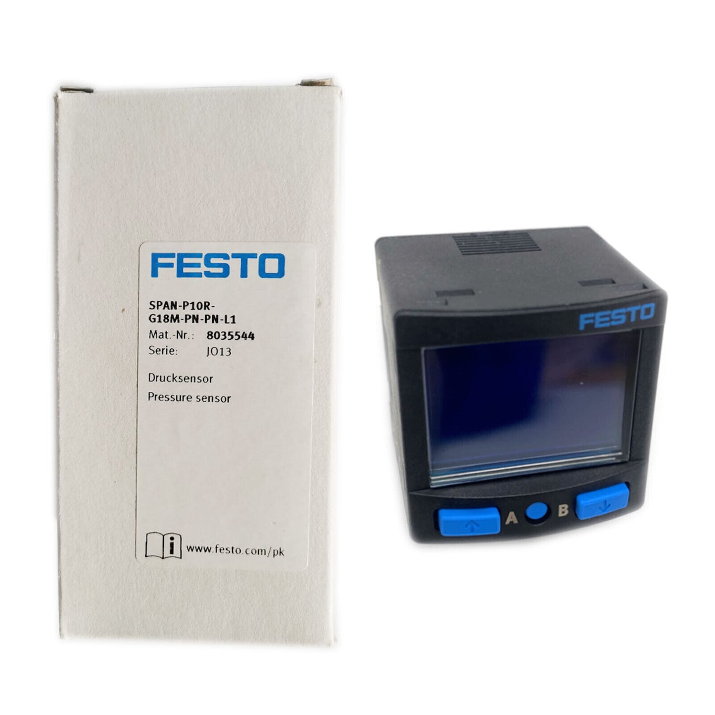 new 1pcs Festo SPAN-P10R-G18M-PN-PN-L1 8035544 - FESTO