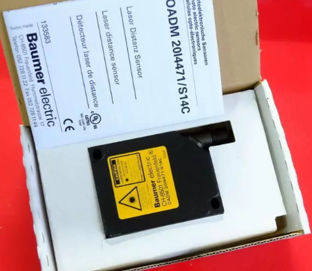 OADM Laser Distance Sensor 20I4471/S14C - OADM