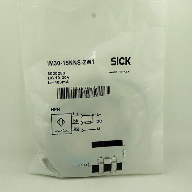 ONE SICK Proximity Switch Sensor IM30-15NNS-ZW1 Fast - ONE SICK