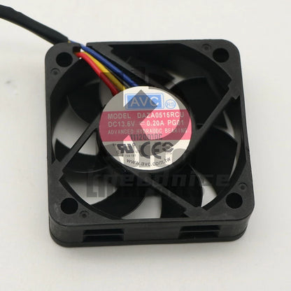 1pcs AVC DAZA0515RCU DC13.6V 0.20A 5cm 50*15mm 5015 waterproof silent fan