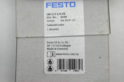 FESTO CM-5/2-1/4-FH 6154 Solenoid Valve: High-Performance hydraulic valve - FESTO