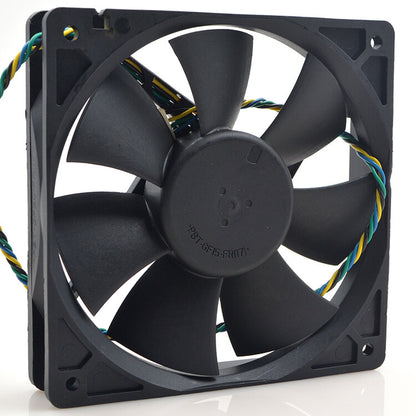 1pcs  ADDA AD1212XB-A7BGL 12V 0.65A 12CM 12025 PWN Temperature Control Fan 4pin