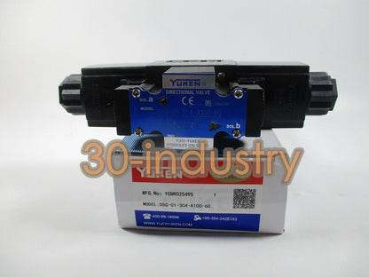 YUKEN Solenoid Valve DSG-01-3C4-A100-60 - 1 Piece New - YUKEN
