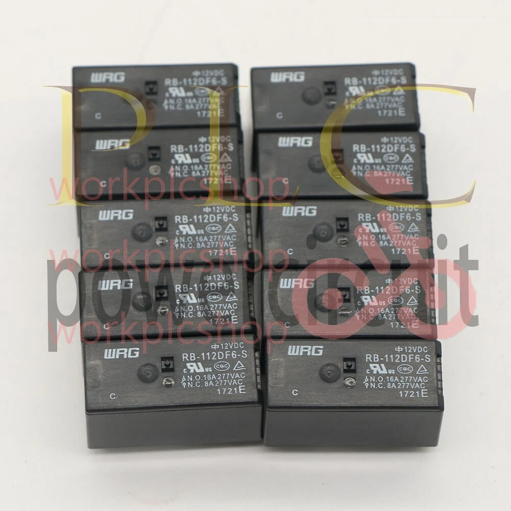 10PCS WRG RB-112DF6-S Power Relay 8Pins 12VDC Replace RTH14012 RT314012~