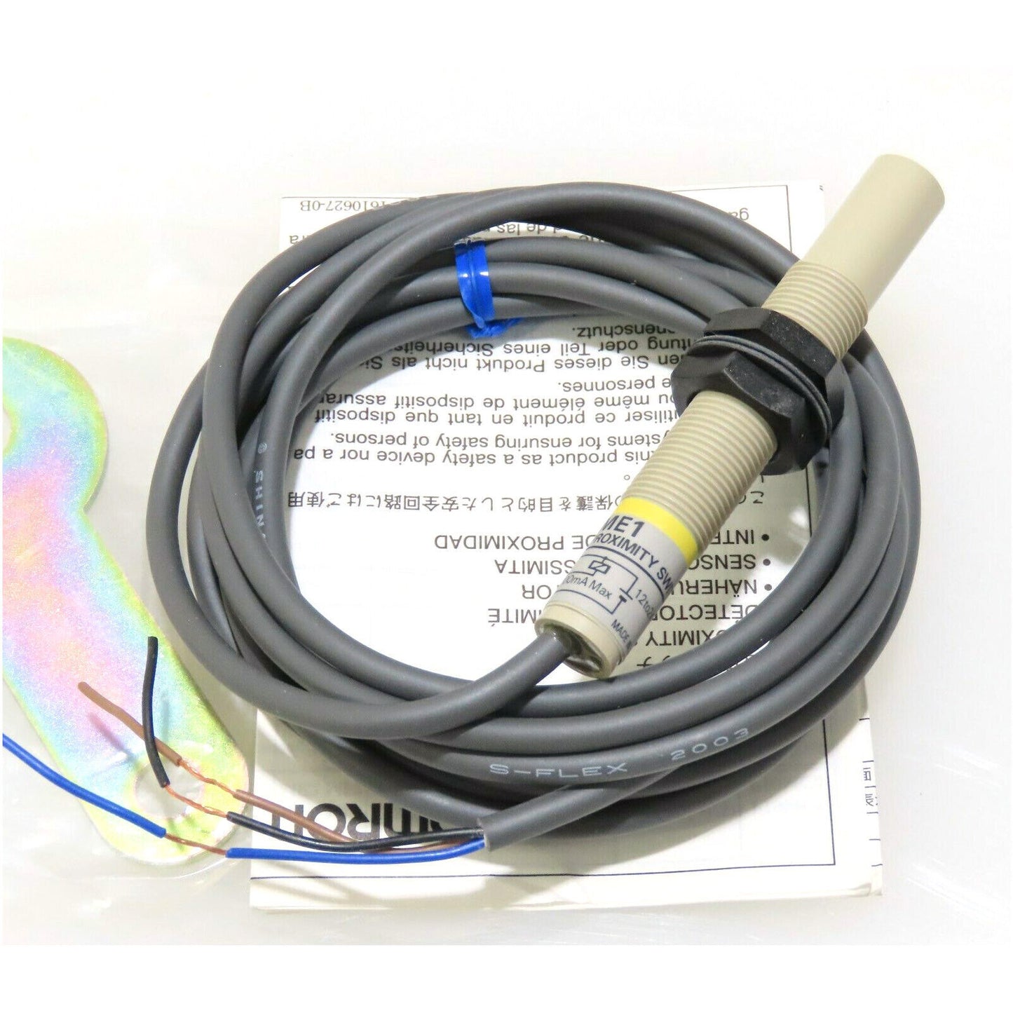 OMRON Capacitive Proximity Switch E2K-X4ME1 - OMRON