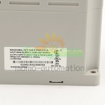 Delta VFD015M21A Frequency Converter 1.5KW 230V 1Pcs/