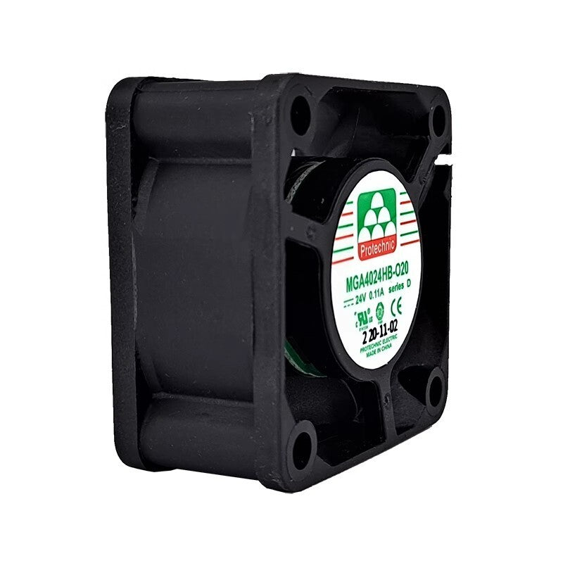 Protechnic MGA4024HB-O20 DC24V 0.11A 4020 2-Wire Cooling Fan