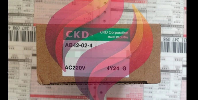 1PCS CKD AB42-02-4-AC220V AB42-02-4 AC220V