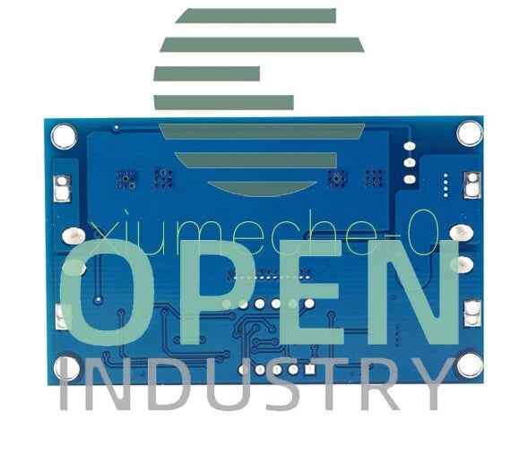 100W 3-35V 12V to 3.5-35V Boost Step-up Module LED Voltmeter +Heat Sink