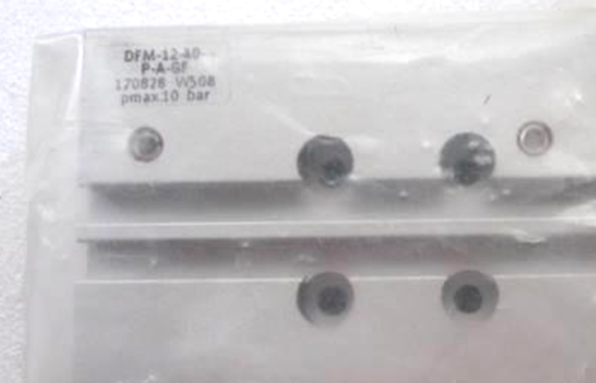 New FESTO DFM-12-20-P-A-GF 170825 Pneumatic Guided Cylinder - FESTO
