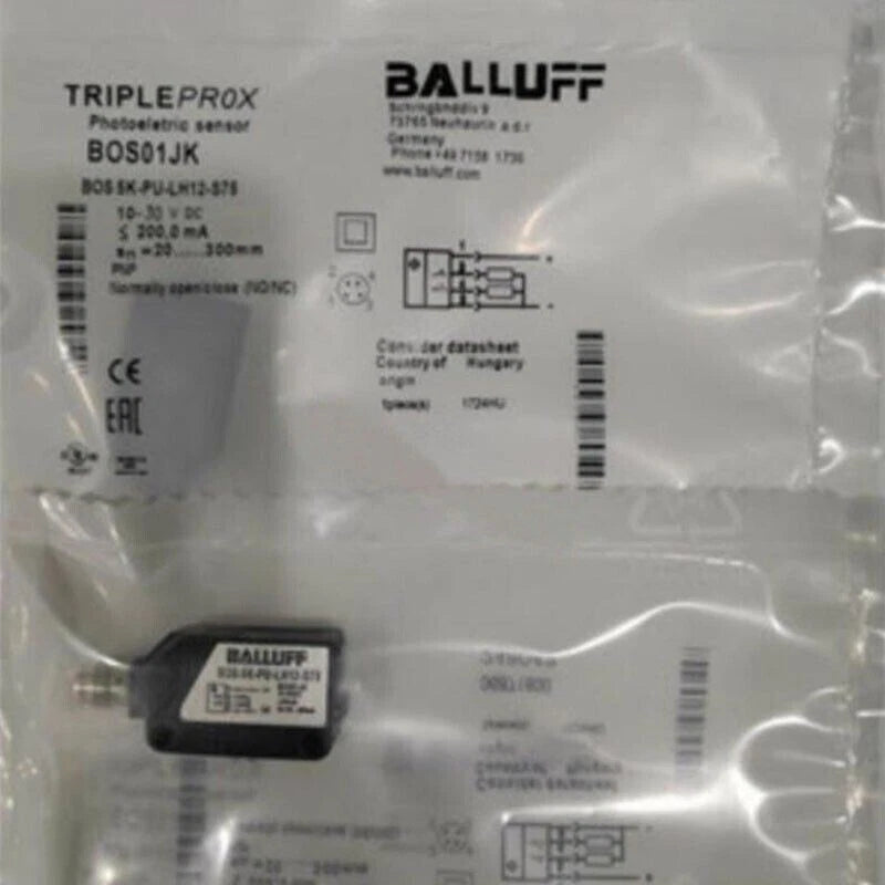 1PCS BALLUFF diffuse sensor BOS01JK BOS 5K-PU-LH12-S75