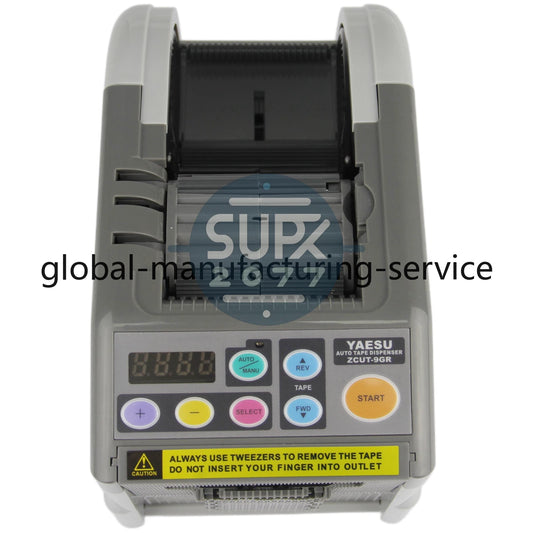 ZCUT-9GR Auto Tape Dispenser Cutter for Aluminum Foil & High Temperature Tapes #