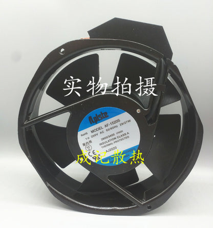 1pcs  Aplste AF-1520S AC200V 29/27W 172*150*38MM fan