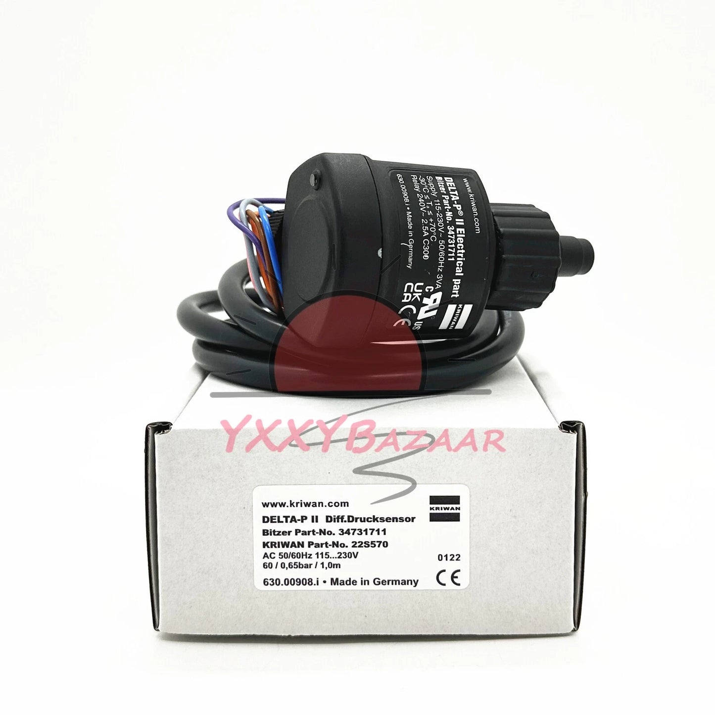 1pcs BITZER DELTA-PⅡ 34731711 Compressor Oil Pressure Differential Switch