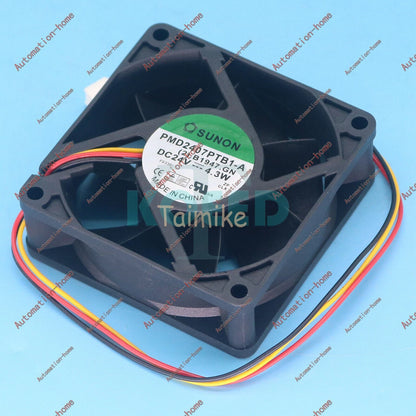 SUNON PMD2407PTB1-A 7CM 7025 24V 4.3W 3-wire inverter cooling fan