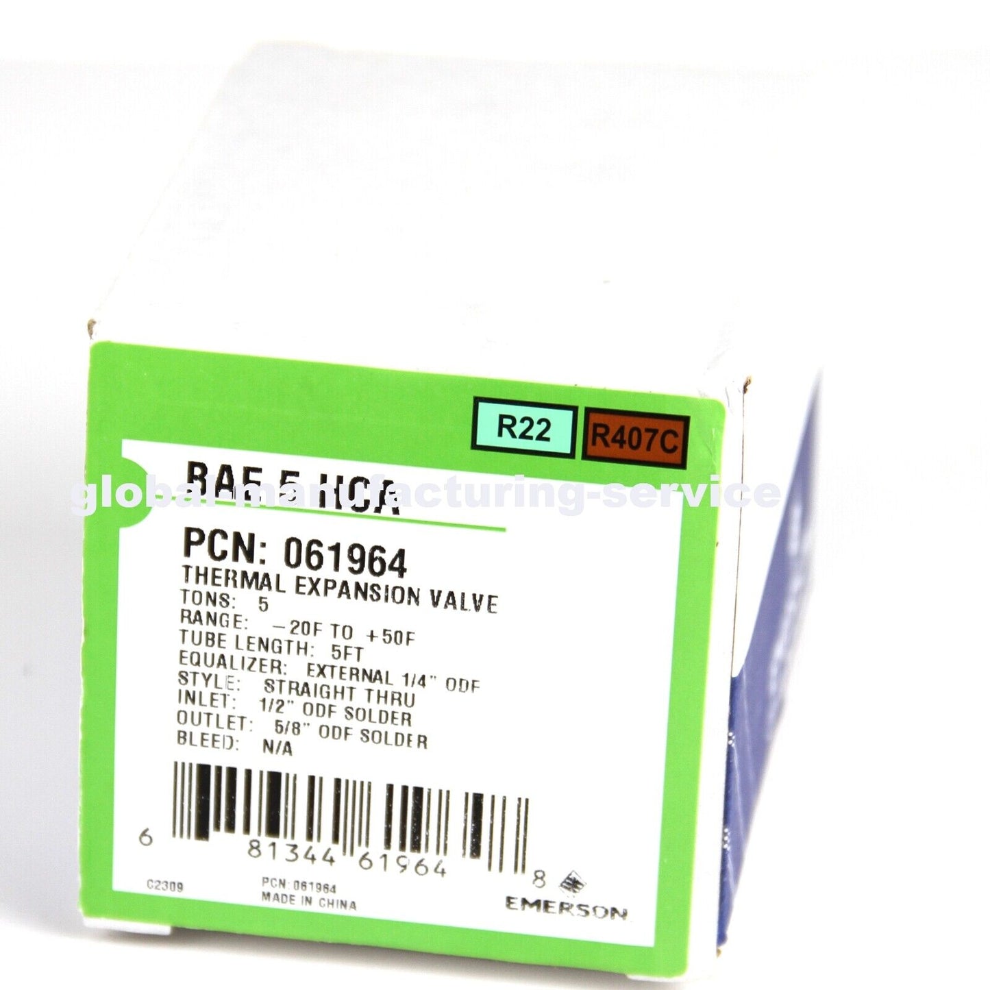 New Emerson BAE 5 HCA Thermal Expansion Valve: Thermal expansion valve with high efficiency and durability for industrial applications - EMERSON