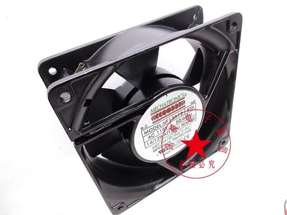 MECHATRONICS UF12A12 BTH AC115V 14/12W 12038 Aluminum Frame Cooling Fan