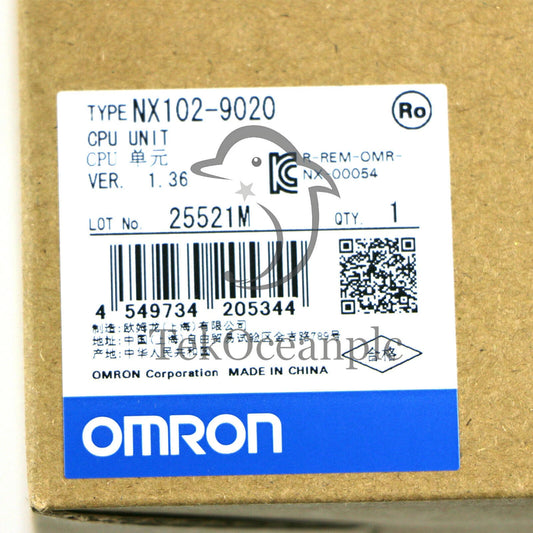 Omron PLC programmable controller NX102-9020 #te