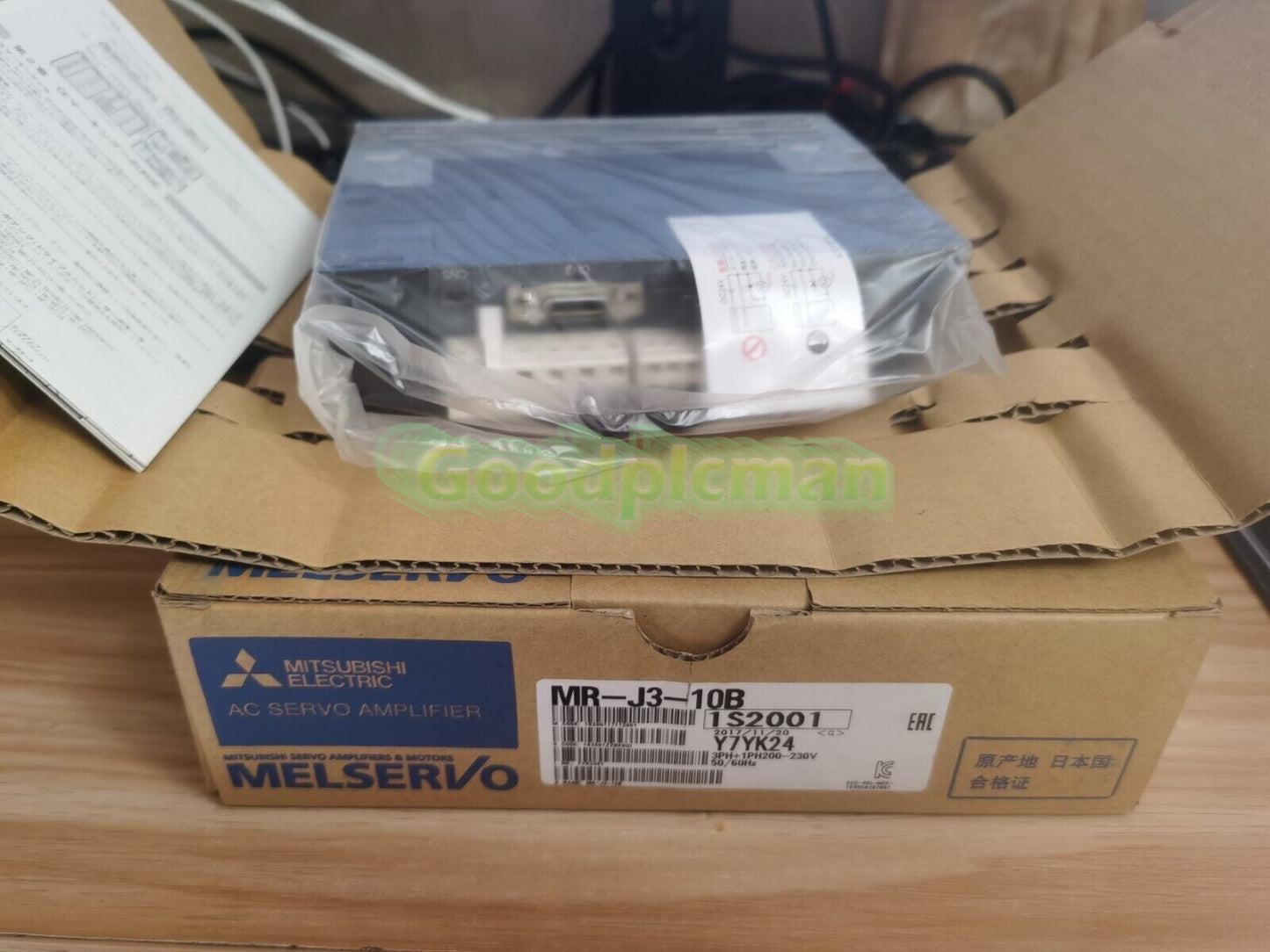 1PCS MITSUBISHI AC SERVO DRIVE MR-J3-10B MRJ310B IN BOX