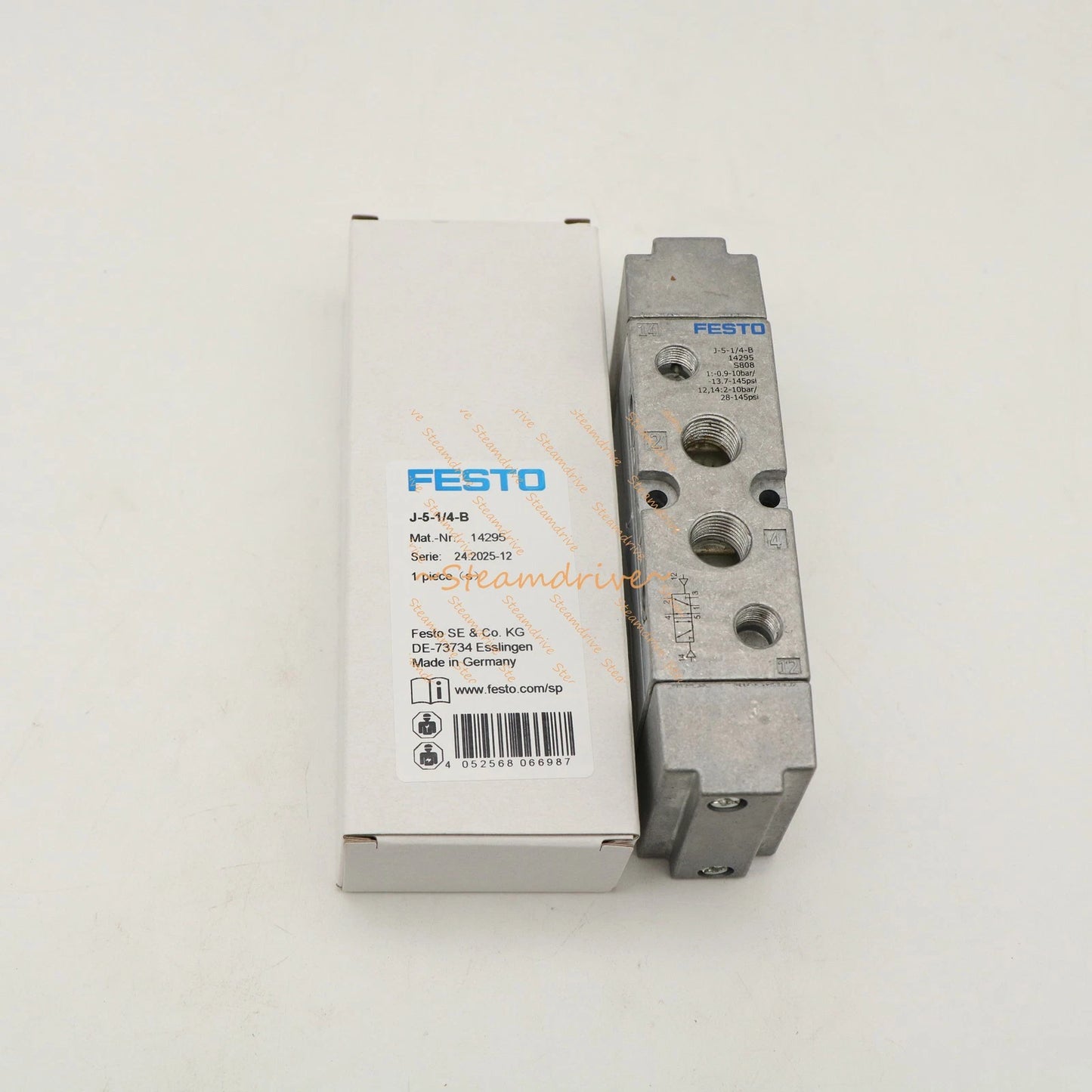 FESTO J-5-1/4-B 14295 Solenoid Valve 1PC