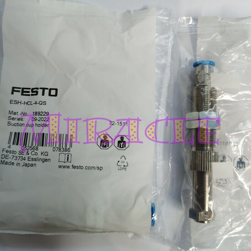 new 1pc festo vacuum suction cup holder ehs-hcl-4_qs 189229 - FESTO