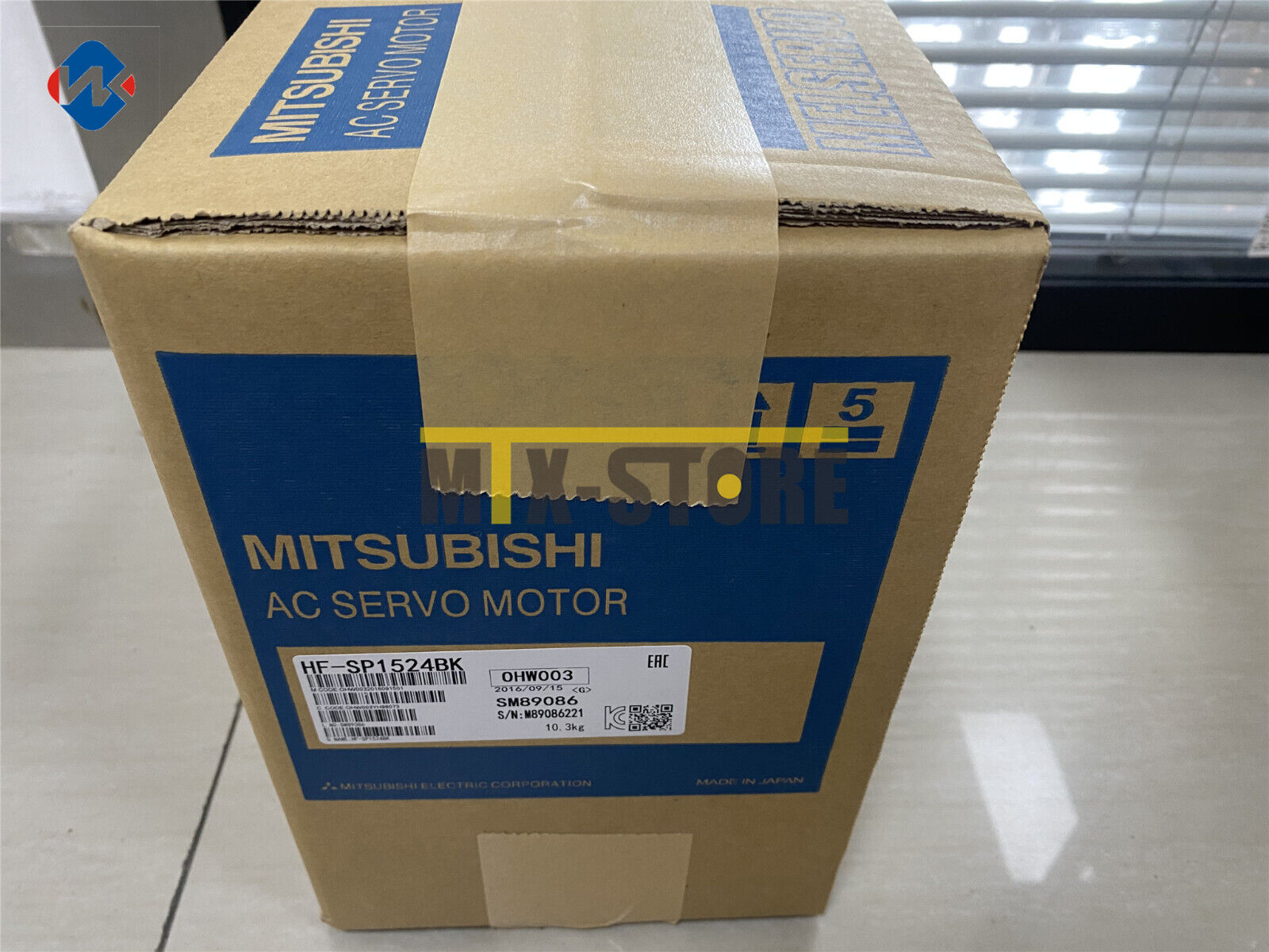 new 1pcs Mitsubishi AC HF-SP1524BK Servo Motor - MITSUBISHI