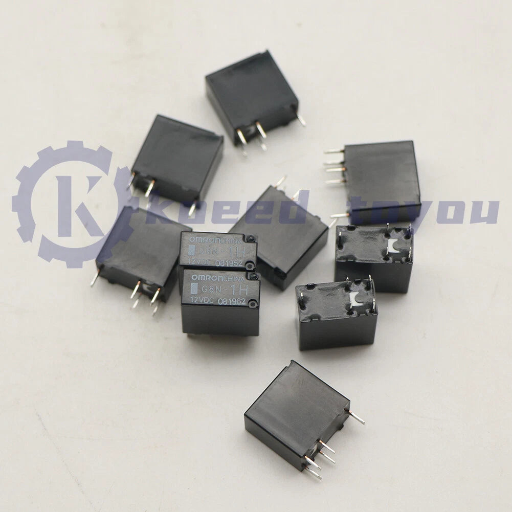 10PCS Omron G8N-1H 12VDC Relay G8N1H