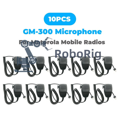 10PC 8pin HMN3596A Car Mobile Radio Speaker Mic for Motorola GM950 GM300 PRO5100
