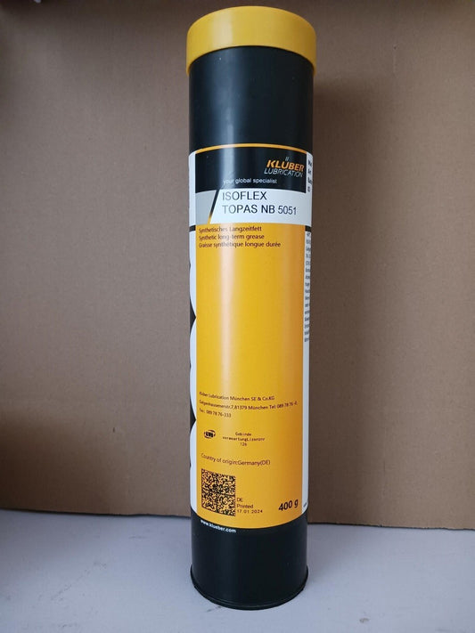 KLUBER ISOFLEX TOPAS NB 5051 Grease 400g (14.1 oz) free ship