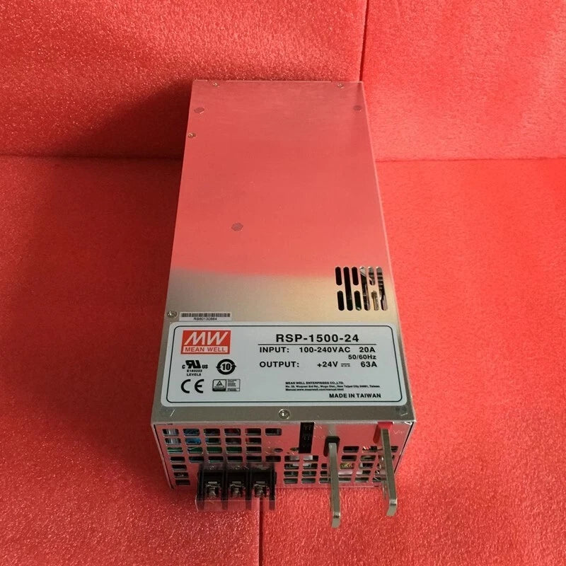 Meanwell RSP-1500-24 24V 63A PFC Adjustable Voltage Parallelizable Power Supply