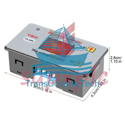 12V Battery Adjustable Low Voltage Cut off Switch Protection Control Module