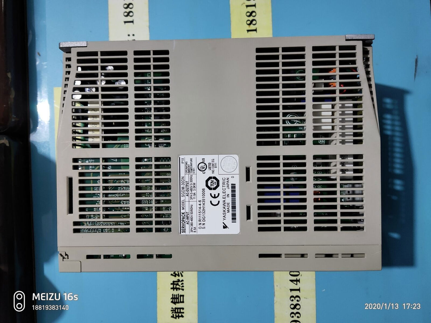 used 1PC YASKAWA SGDM-30DN Servo Drives SGDM30DN Refurbished ping - YASKAWA