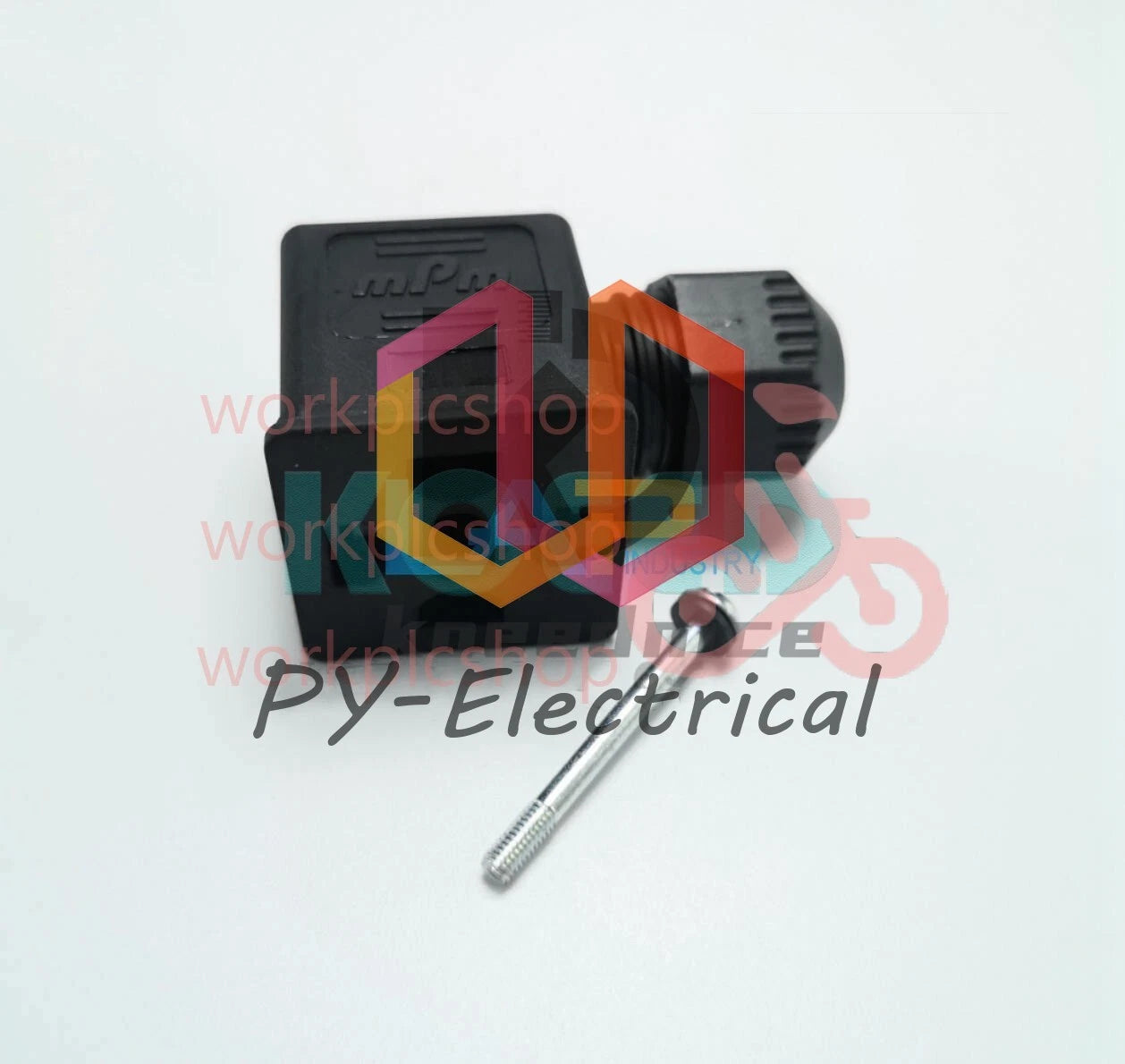 MPM B-12 DIN43650A junction box solenoid valve bellows plug C18309N22 21D