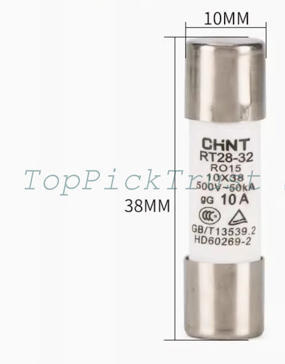10 PCS Core RT28-32 10*38mm 10A Fuse