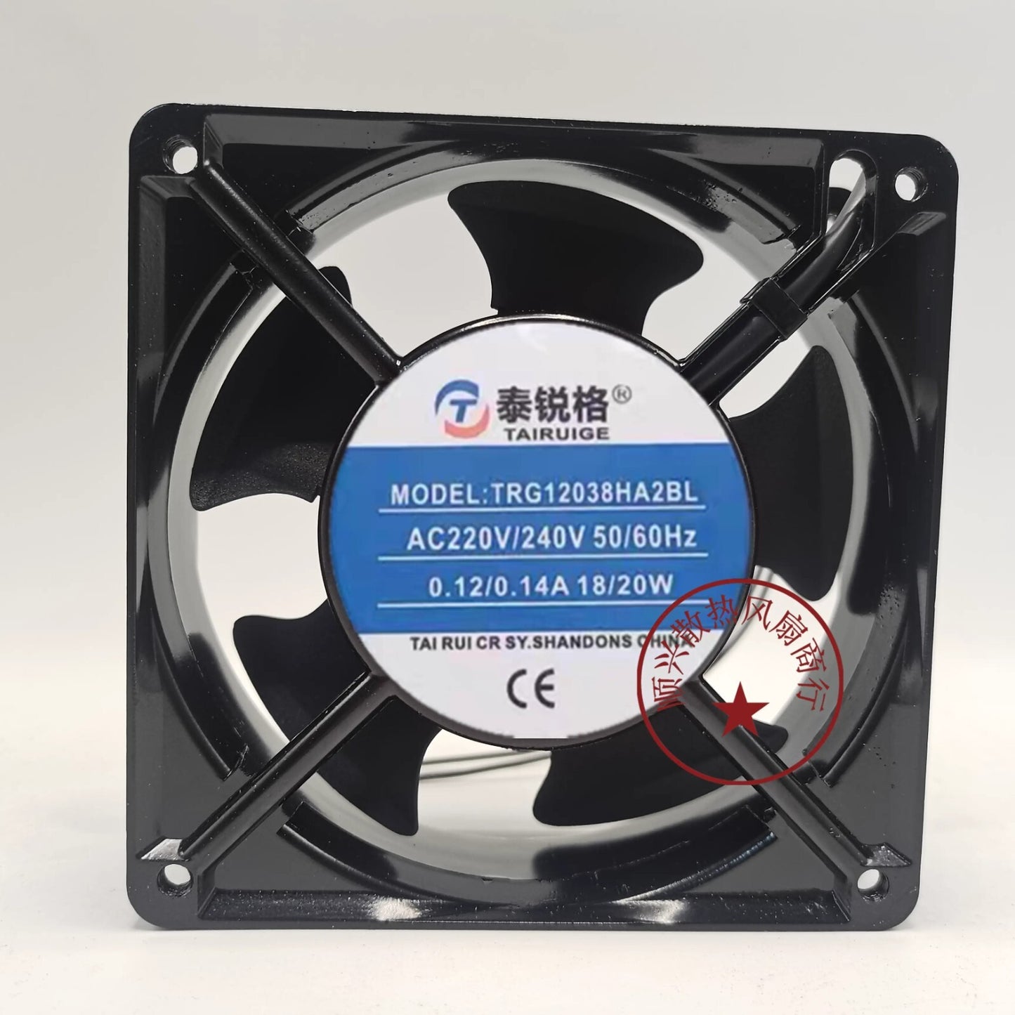 1PCS TRG12038HA2BL AC220V/240V 0.12/0.14A Axial Cooling Fan