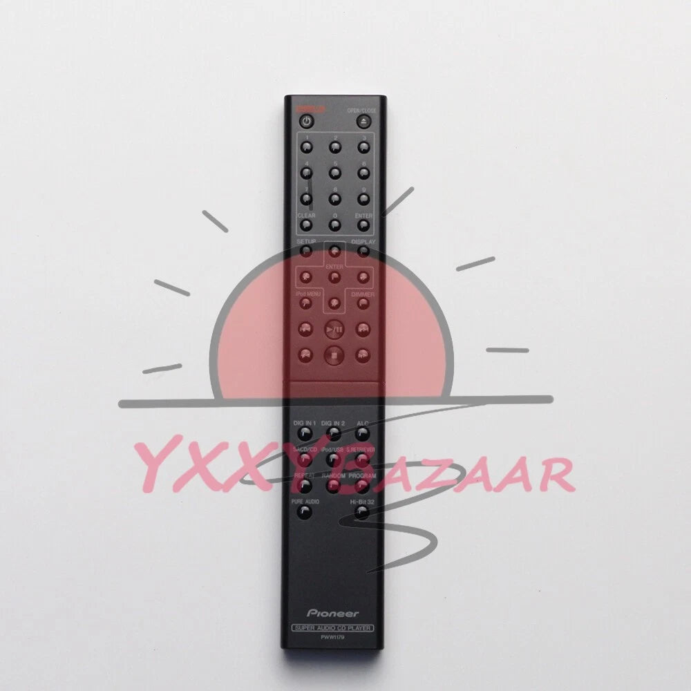 PWW1179 Remote Control For Pioneer SUPER AUDIO CD PLAYER PWW1179 CD Player AV ~