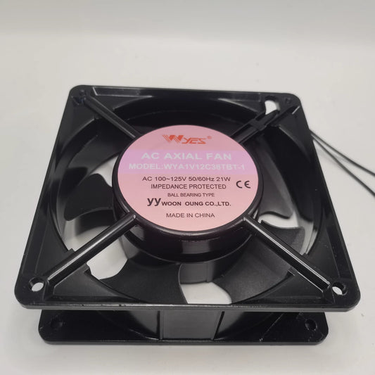 WYES WYA1V12C38TBT-1 12038 AC100-125V 21W 12CM Cooling Fan