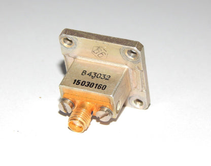 used Waveguide Adapter WR62 to SMA - ACCUCOM