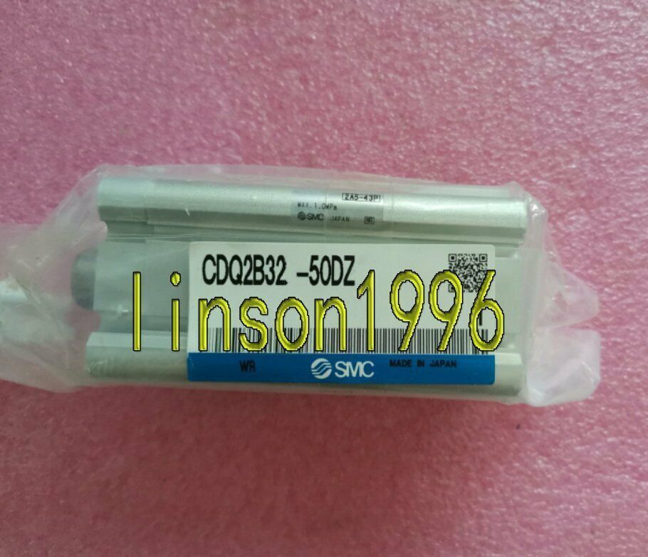 New SMC Thin Slide Cylinder CDQ2B32-50DZ - SMC