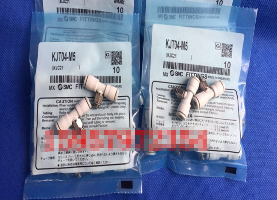 1Bag/10pcs SMC KJT04-M5 KJT04M5 Fittings Free Shipping #SM